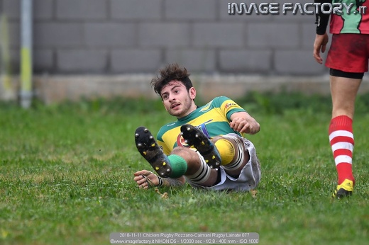2018-11-11 Chicken Rugby Rozzano-Caimani Rugby Lainate 077